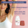 Etiaxil Déodorant Anti-transpirant Aisselles Extrême 96h Roll-on 2x50ml