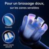 Oral-B iO Brossettes Brosse à Dents Electrique Noires Gentle Care x3