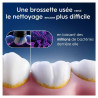Oral-B iO Brossettes Brosse à Dents Electrique Noires Radiant White x3