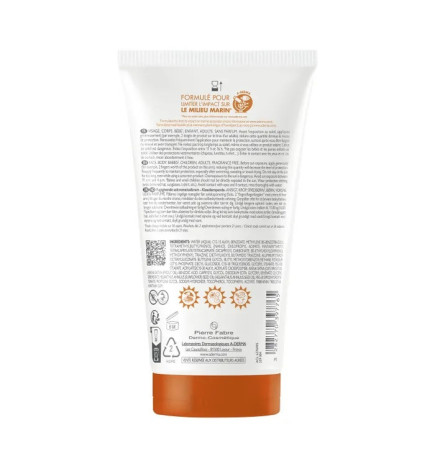 A-DERMA – Exomega Control Crème Solaire Émolliente Anti-Grattage SPF50+, 150 ml