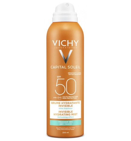 Vichy – Capital Soleil brume hydratante invisible SPF50, 200 ml
