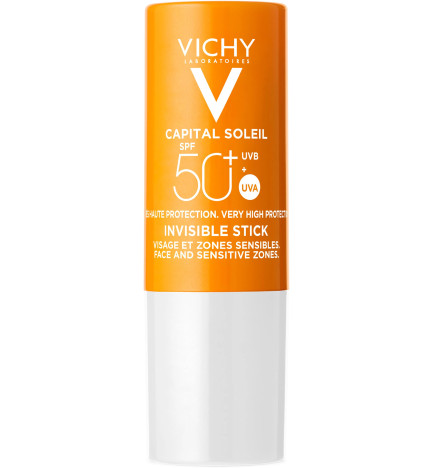 Vichy – Capital Soleil stick zones sensibles SPF50+, 9 g