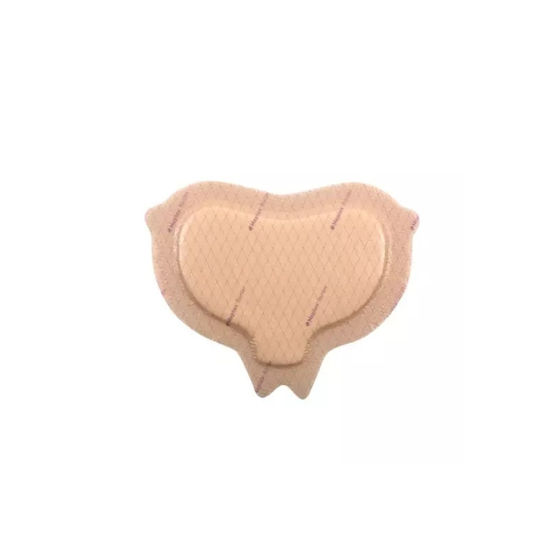 Mölnlycke Mepilex Border Protect Pansement hydrocellulaire sacrum 16 × 20 cm - 10 unités