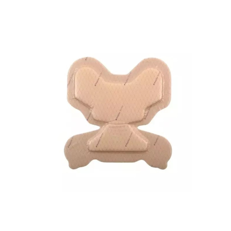 Mölnlycke Mepilex Border Protect Pansement hydrocellulaire talon 22 × 23 cm - 10 unités