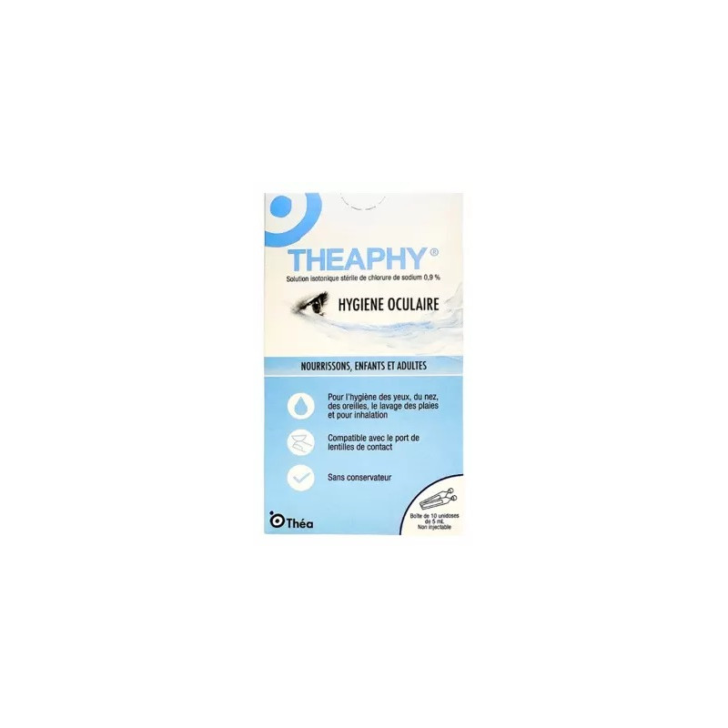 Théa Theaphy Hygiène Oculaire 10 Unidoses