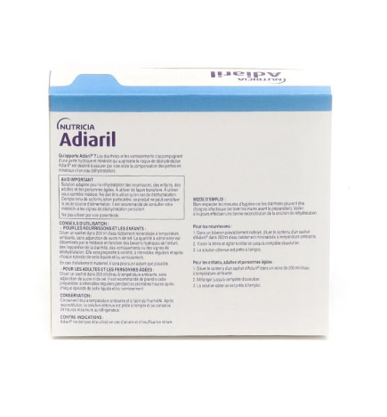 Adiaril – Solution de Réhydratation, x10 sachets