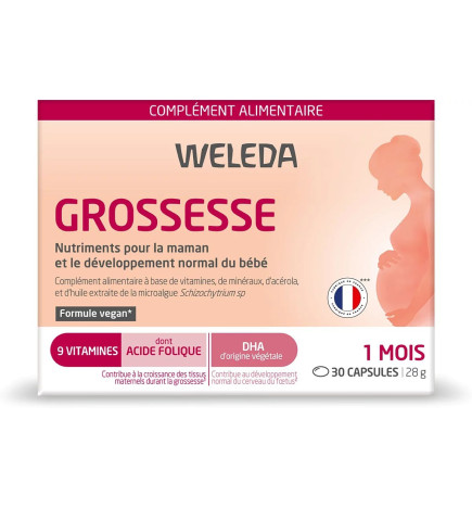 Weleda – Grossesse, x30 capsules