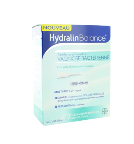 Hydralin – Balance ovule vaginal vaginose bactérienne, x7