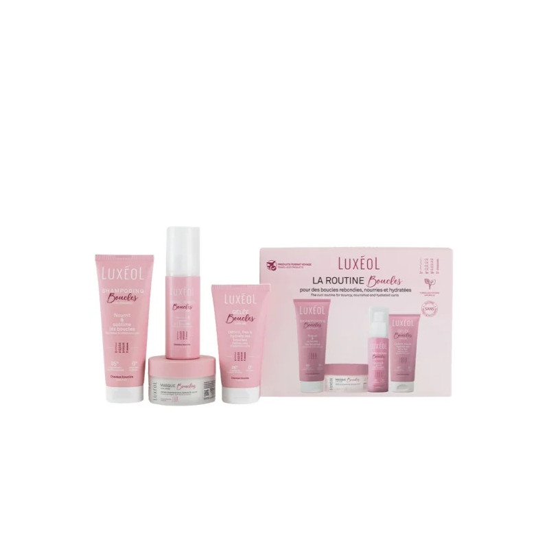 Luxéol La Routine Boucles Rebondies, Nourries et Hydratées