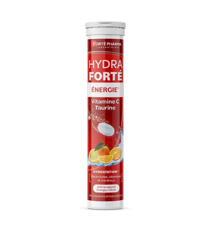 Forté Pharma – Hydra Forté Énergie Vitamine C Taurine, x24 comprimés
