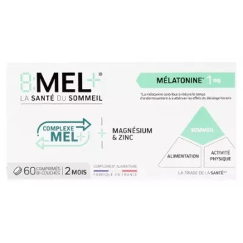 8Mel+ Mélatonine 1 mg 60...