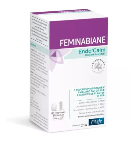 Pileje – Feminabiane Endo'Calm  60 comprimés + 30 gélules