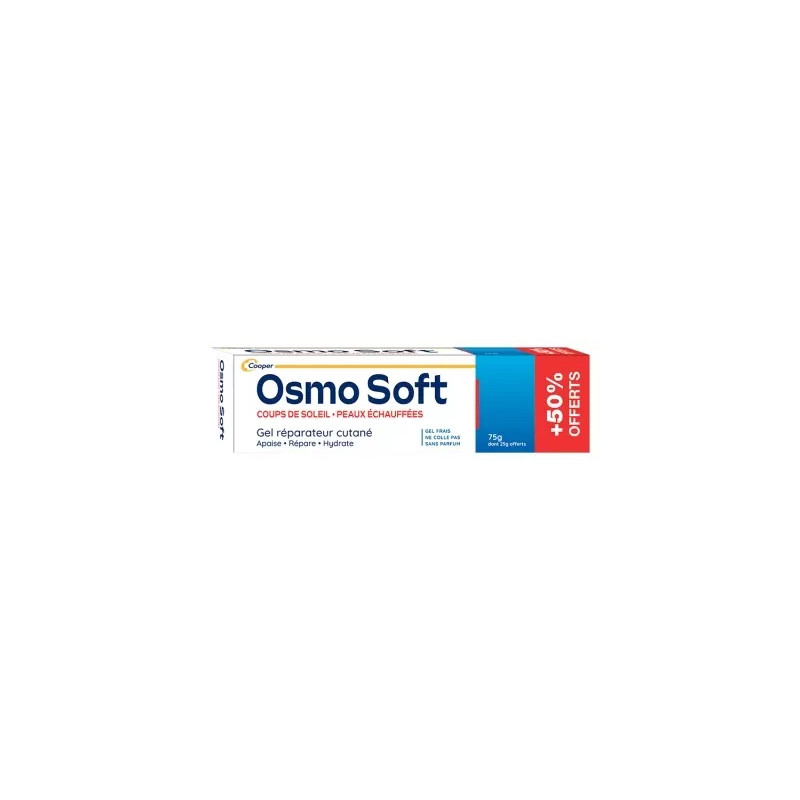 Cooper Osmo Soft Gel Réparateur Cutané 75 g + 25 g Offert