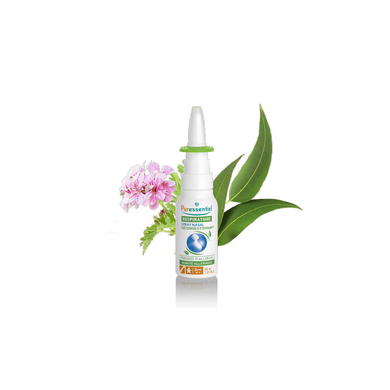 Puressentiel Spray Nasal Décongestionnant Allergies 30ml