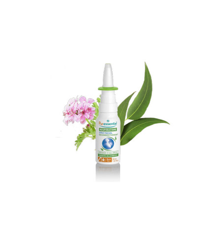 Puressentiel – Spray Nasal Décongestionnant Allergies 30ml