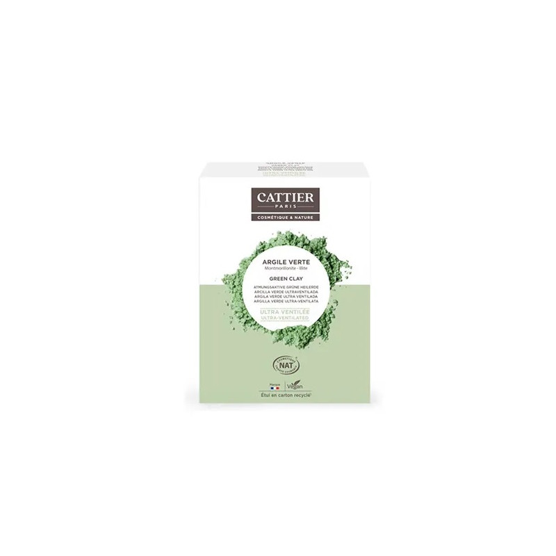 Cattier Argile Verte Ultra-Ventilée, 750g