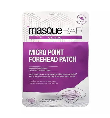 MASQUE BAR – patch micro-point front, tous types de peaux, 1 patch