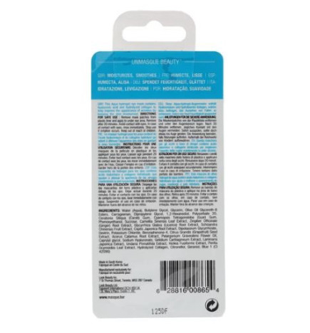 MASQUE BAR – patch hydro gel Aqua+