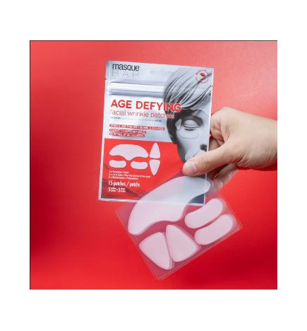 MASQUE BAR – set 15 patchs anti-âge hydratants & raffermissants, rétinol & collagène