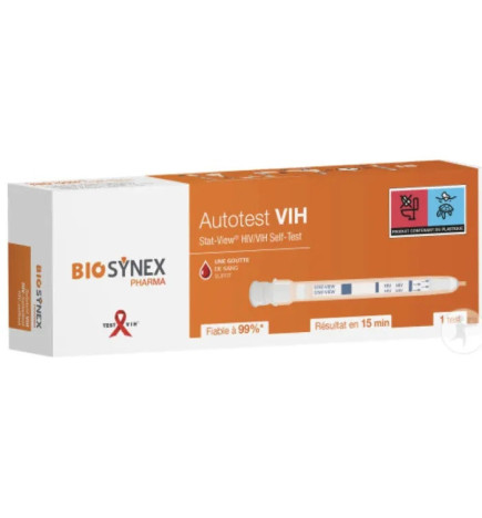 Exacto – Autotest de Dépistage VIH 1 Unité