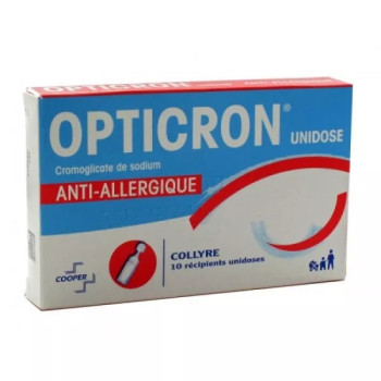 Opticron Unidose, collyre...