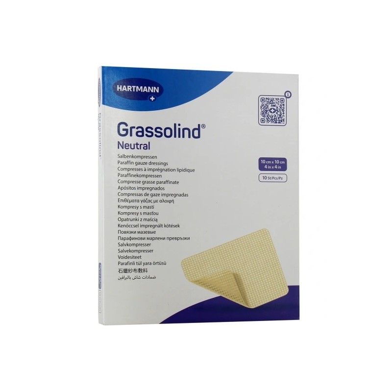 Hartmann Grassolind Neutral Compresses grasses
