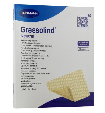 Hartmann – Grassolind Neutral Compresses grasses