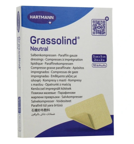 Hartmann – Grassolind Neutral Compresses grasses