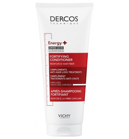 Vichy – Dercos Energy+ après-shampooing fortifiant, 200 ml