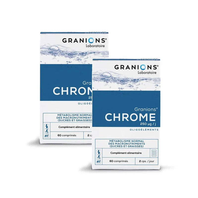 Granions Chrome 250µg 2x60 Comprimes