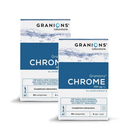 Granions – Chrome 250µg 2x60 Comprimes