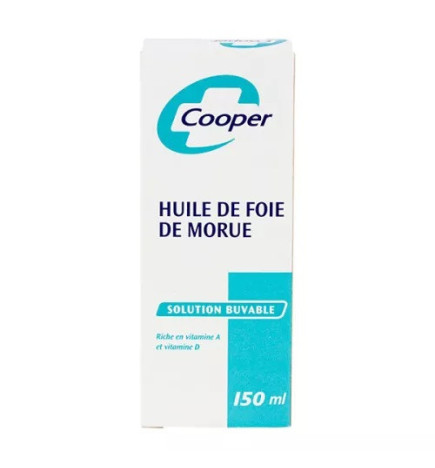 COOPER – Huile de foie de morue solution, 150 ml