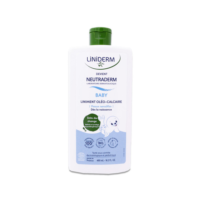 Neutraderm Baby Liniment Oleo-Calcaire Bio 480ml
