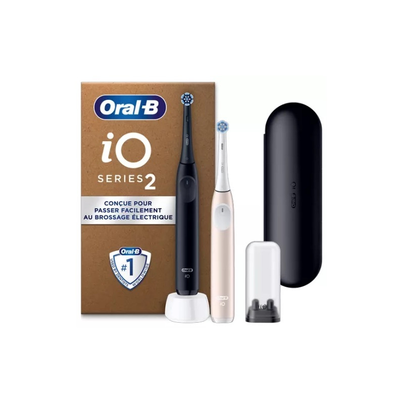 Oral B Bad Elec Duopack IO Rose/Noir