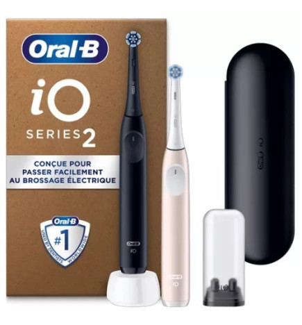 Oral-B – DuoPack iO Rose/Noir