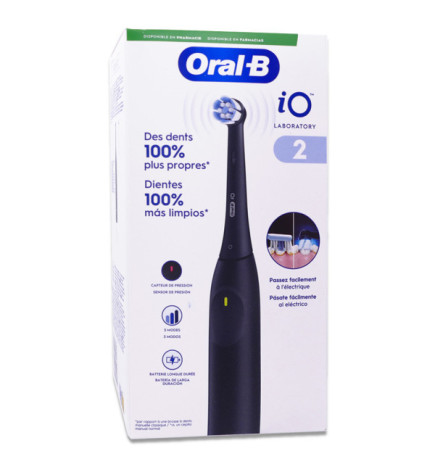 Oral-B – iO 2 Brosse à Dents Électrique Noire