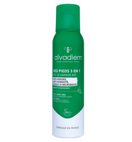 Alvadiem –  Déodorant Pieds 3-en-1 100ml