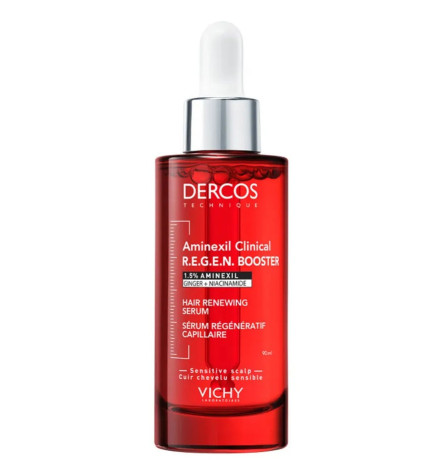 Vichy – Dercos Aminexil Clinical sérum booster régénératif, 90 ml