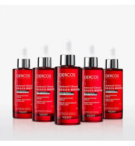 Vichy – Dercos Aminexil Clinical sérum booster régénératif, 90 ml