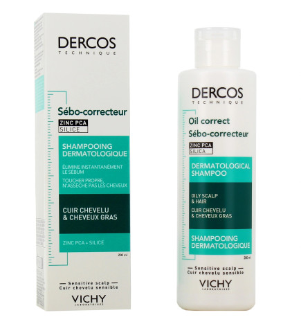 Vichy – Dercos shampooing sébo-correcteur