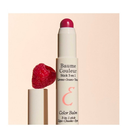 Embryolisse – Baume Couleur Stick 3 en 1 Rose Framboise, 2.5 g