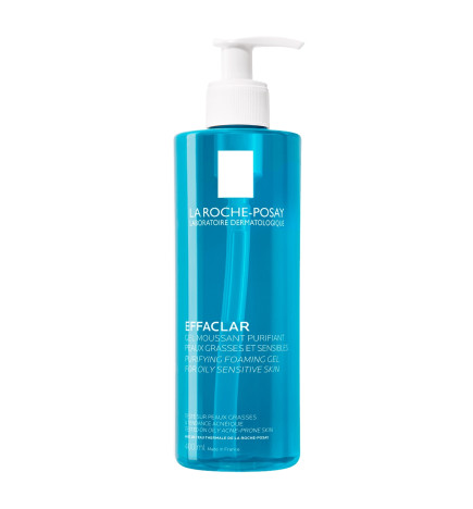 La Roche-Posay – Effaclar gel moussant purifiant, 400 ml