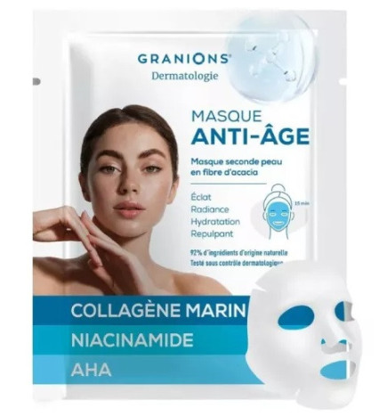 Granions – Masque éclat seconde peau antiâge  1 unité