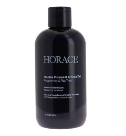 Horace – Gel douche menthe poivrée & arbre à thé, 250ml