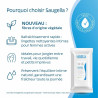 SAUGELLA Dermoliquide Lingettes Intimes x15