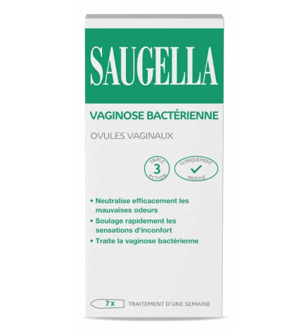 Saugella – Ovules Vaginaux Triple Effet, x7