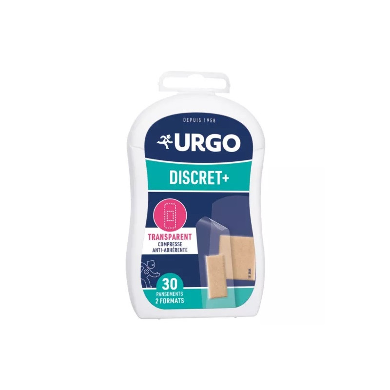 Urgo – Pansements Discrets transparents, 30 unités
