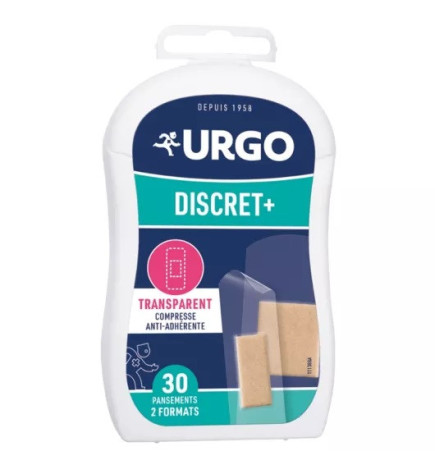 Urgo – Pansements transparents, x 30