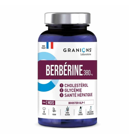 Granions – Berberine, 60 comprimés