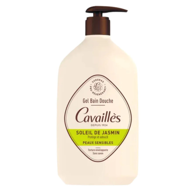 CAVAILLES Gel Bain Douche SOLEIL JASMIN 1L
